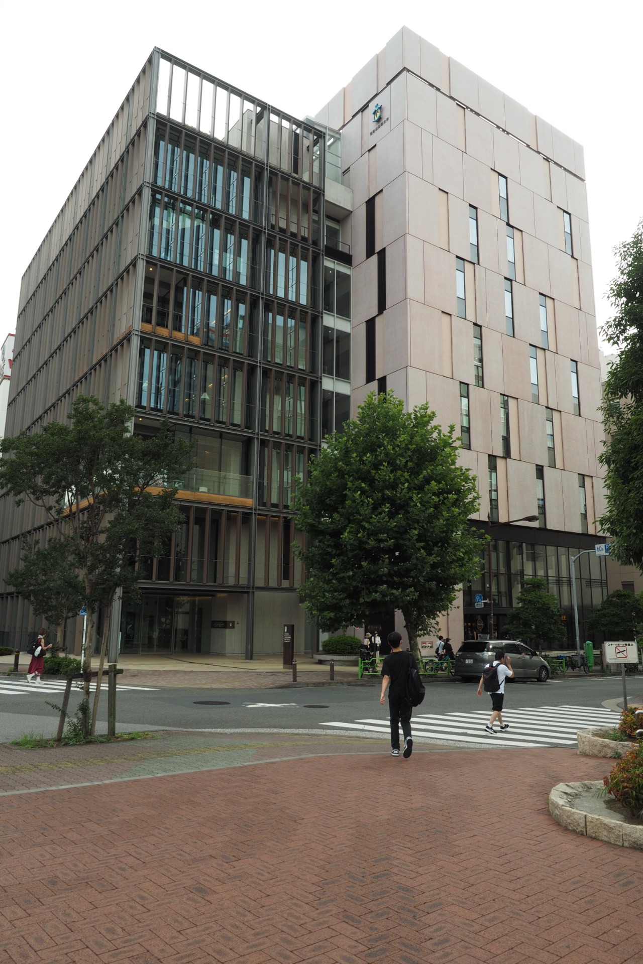 現在の築地スタジオ跡地のようす。令和7年7月19日訪問。